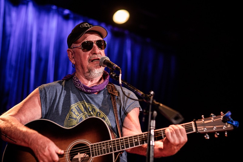 [Greg Brown performing in Ann Arbor, July 11, 2019]